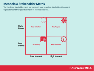 Mendelow Matrix Analysis Summary