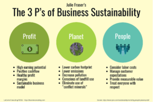 3P’s of Business Sustainability