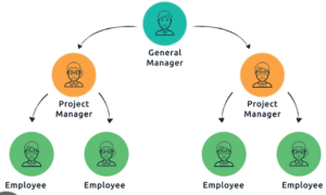 Flat organisational structure
