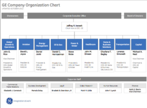 Functional organisation structure
