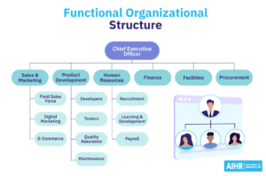 Functional organisational structure
