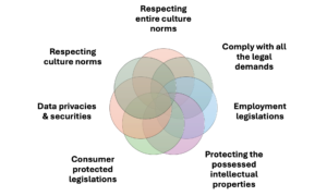 Corporate-wide standards and local requirements