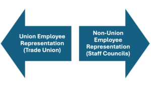Union and non-union forms employee’s representation